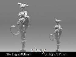 Juri Street Fighter Figure Resin Model 3D printing Kit Unpainted Unassembled GK