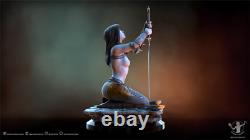 Keena Sword Lady 3D Printing Unpainted Figure Model GK Blank Kit New Toy Stock