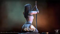 Keena Sword Lady 3D Printing Unpainted Figure Model GK Blank Kit New Toy Stock