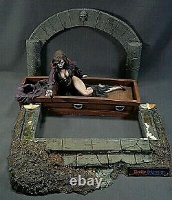 LARGE Resin Horror Diorama DEADLY INVITATION Professionally Painted/Assembled