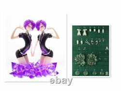 Land of the Lustrous Amethyst Girl 1/6 Unassembled Unpainted GK Model Resin Kits