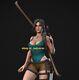 Lara Croft 1/6 Resin Figure Model Kit Unpained Unassembled Garage Kit High 39cm