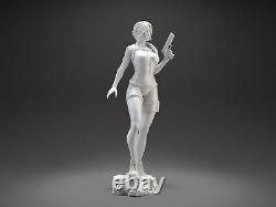 Lara Croft Sexy Girl 3D printing Model Kit Figure Unpainted Unassembled Resin GK