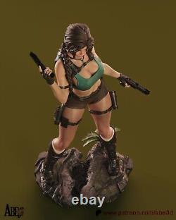 Lara Croft Tomb Raider 3D Printed Resin Model Kit 90mm- 1/4 Scales Available