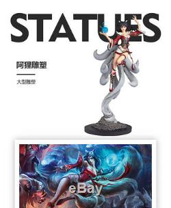 League of Legends Ahri Limited Statue Resin Action Figure Nine-Tailed Fox Model