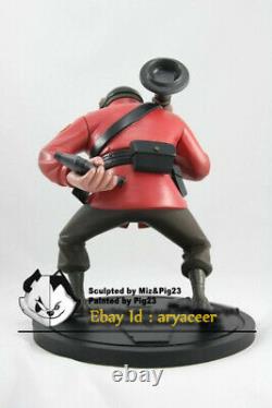 MIZ&PIG23 STUDIO Team Fortress2 Soldier Statue Collectible Figure Model In Stock