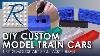 Make Your Own Custom Model Train Cars Using Silicone Rubber And Urethane Plastic