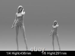 Mary Jane Sexy woman Figure Resin Model 3D printing Unpainted Unassembled GK Kit