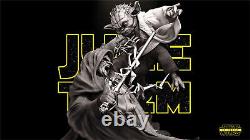 Master Yoda VS Darth Unpainted Figure Model GK Blank Unassembled Kit 30cm Stock