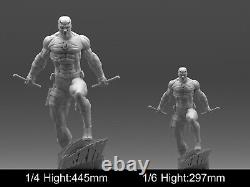 Midnight Daredevil Figure Resin Model 3D printing Unpainted Unassembled GK Kit