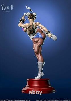 Muscle ChunLi 3D Printing Unpainted Figure Model GK Blank Kit New Hot Toy Stock