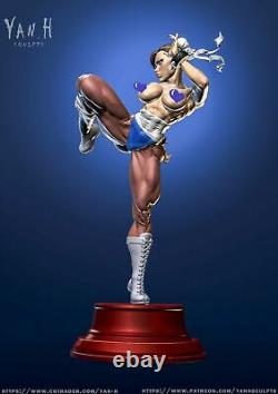 Muscle ChunLi 3D Printing Unpainted Figure Model GK Blank Kit New Hot Toy Stock