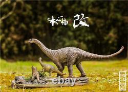 Nanmu 1/35 Shunosaurus Family Scene Statue Dinosaur Figure Animal Toy Collector