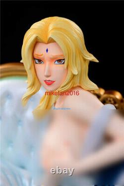 Naruto Tsunade Resin Figure Model Anime good Girl Statue Cast Off Sofa Stand GK