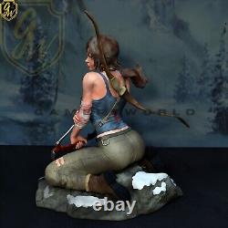 New 1/6 Female Hunter Game Unpainted Resin Figure Model GK Toys Free Ship