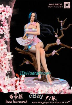One Piece Boa Hancock Statue Anime Girl In Cheongsam Resin Figure Model Pre-sale