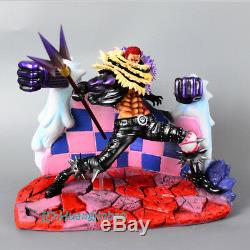 One Piece Charlotte Katakuri Figure Plating Ver. Model Stand Included GK Satue