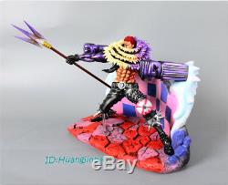 One Piece Charlotte Katakuri Figure Plating Ver. Model Stand Included GK Satue