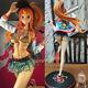 One Piece Nami Resin Figure Model Painted Suit Baseball 1/6 Cast-off Recast Pps
