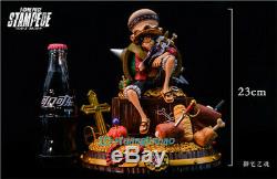 One Piece STAMPEDE Monkey D Luffy Statue Painted Resin Figure Model In Stock GK