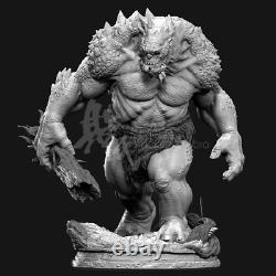 Orc With Tree 3D Printing Unpainted Figure Model GK Blank Kit New Toy In Stock