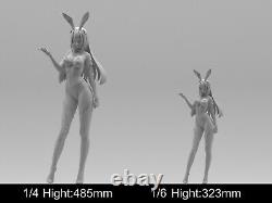 PS5 Beauty Girl Figure Resin Model 3D printing Unpainted Unassembled GK Kit