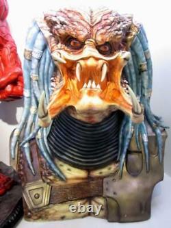 Predator 1/1 Life Size Bust Resin Hobby Model Garage Kit Unpainted Collectible