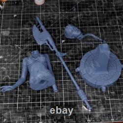 Princess Leia 1/8 1/6 1/4 3D print Figure Model Kit Unpainted Unassembled GK