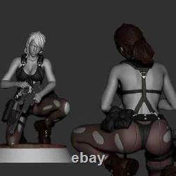 Quiet Assassin 1/6 3D printed Sexy Unpainted Unassembled Resin Model Kit GK