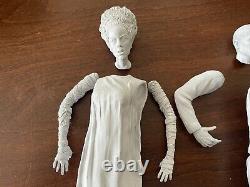 RARE Bride Of Frankenstein & Dr. Frankenstein. 2 Figure 1/8 Scale Resin Model