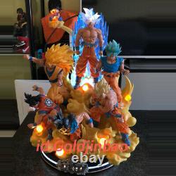 RS Dragon Ball Son Goku Resin Model Painted Statue Super Saiyan Figure In Stock