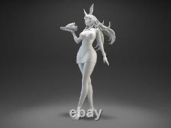 Rabbit Sexy Girl 3D printed Model Kit Figure Unpainted Unassembled Resin GK NSFW