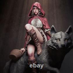 Red Riding Hood Resin Model Kit Painted or Unpainted 3D Print