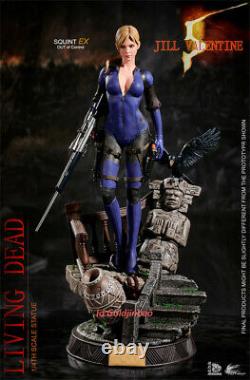 Resident Evil 5 Jill Valentine Resin Model Painted Statue 1/4 Hot Heart Pre-sale