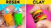 Resin Vs Polymer Clay Colorful Mini Crafts And Diy Accessories That Will Save Your Money