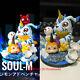 Soul-m Studio Digimon Adventure Gabumon Resin Figure Model Statue In Stock New