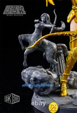 Saint Seiya Sagittarius Leo Statue Female Sexy Girl Resin Figure Model Cast Off