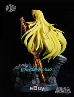 Saint Siya Virgo Shaka Resin Figure Female Gold Saint Model Painted Statue GKBOX