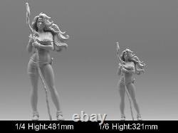 Savage Land Sex Rogue Figure Unpainted Unassembled 3D printed Model Kit Resin GK