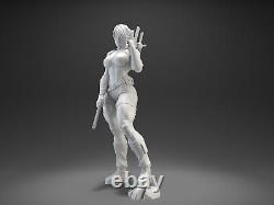 Scarlett Hero Sexy Girl Unpainted Unassembled Resin 3D printed Model Figure NSFW