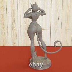 Sexy Egytian Cat Girl XL 21.5 NSFW Busty Figure Custom Resin Model Kit DIY