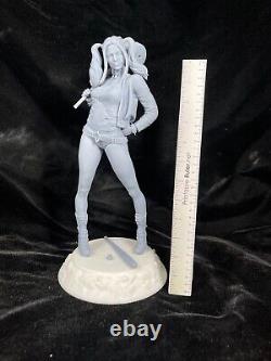 Sexy Harley Quinn Lollypop Resin Model Kit 1/6 1/8 Scale