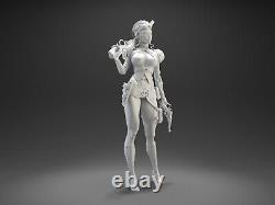 Sexy Lady Mechanika Unpainted Unassembled Resin GK 3D printed Model Figure NSFW