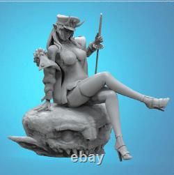 Sexy Woman Commander 3D Unpainted Figure Model GK Blank Kit New Hot Toy In Stock