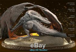 Smaug Dragon Unpainted Resin Kits Model Figure GK 3D Print 12.5cm 1/200