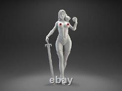 Snow White Sexy Girl 3D printed Model Figure Unpainted Unassembled Resin GK NSFW