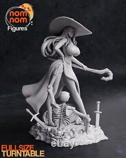 Sorceress Resin 3D Print Model Garage Kit Figure Sculpture