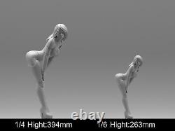 Star Sexy war Woman 3D printing Model Kit Figure Unpainted Unassembled Resin GK