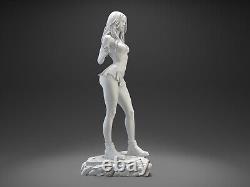 Super Girl Star Hero Figure Resin Model 3D printing Unpainted Unassembled GK Kit