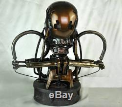 Terminator 2 T800 1/1 Life-Size Bust Endoskeleton Model Figure Statue Resin Toy